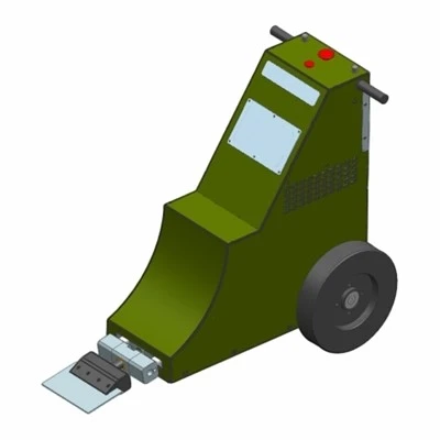 Bärbar golvskrapa